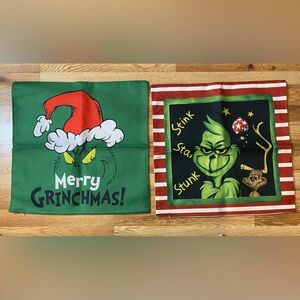 Grinch Christmas Pillow Covers